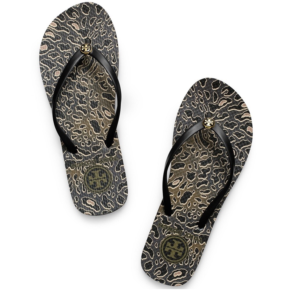 Tory Burch flip flops (never worn)